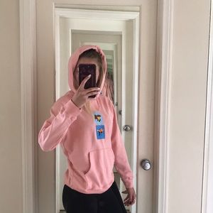 SIZE SMALL GOLF X VINCE STAPLES HOODIE(color pink)